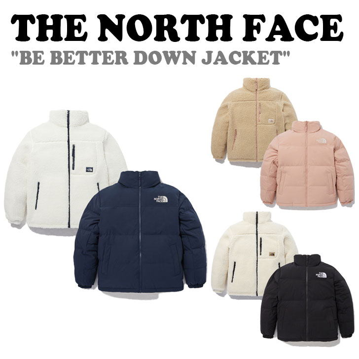 フリース ノースフェイス 韓国 THE NORTH FACE メンズ レディース BE BETTER DOWN JACKET ビ ベター ダウンジャケット BLACK ブラック NAVY ネイビー PINK ピンク NJ1DN77A/B/C ウェア 【中古】未使用品