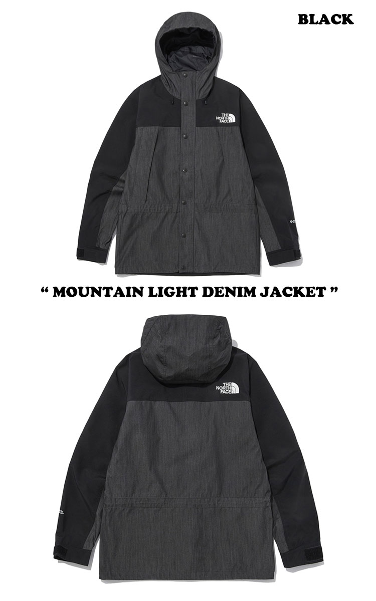 ノースフェイス ジャケット THE NORTH FACE メンズ MOUNTAIN LIGHT DENIM JACKET マウンテン ライト デニムジャケット INDIGO インディゴ BLACK ブラック NJ2GN75A/B ウェア 【中古】未使用品