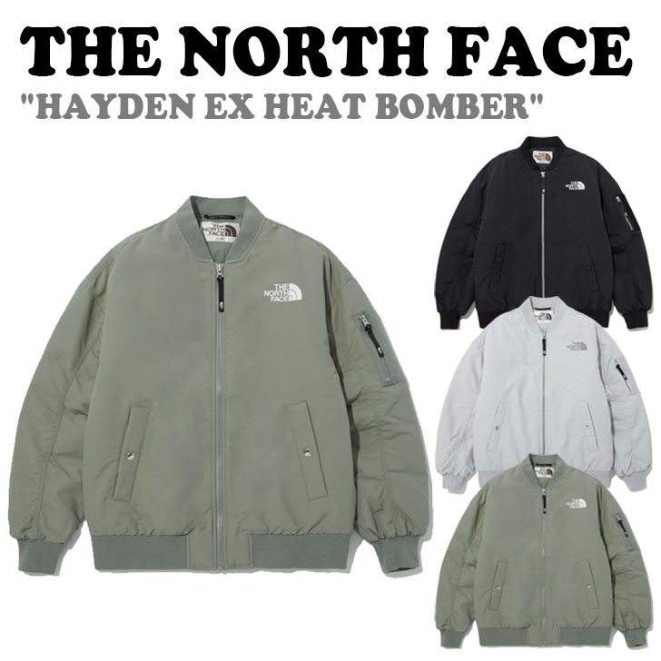 ノースフェイス ジャケット THE NORTH FACE メンズ レディース HAYDEN EX HEAT BOMBER ハイデン EX ヒート ボンバー KHAKI カーキ BLACK ブラック GRAY グレー NJ3NN57J/K/L ウェア 【中古】未使用品