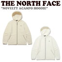ノースフェイス フリース THE NORTH FACE メンズ レディース NOVELTY ACAMPO HOODIE ノベルティ アカンポ フーディー CREAM クリーム LIGHT_BEIGE ライト ベージュ NJ5JN60A/B ウェア 【中古】未使用品
