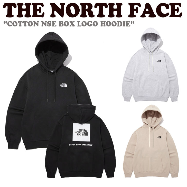 ノースフェイス パーカー THE NORTH FACE メンズ レディース COTTON NSE BOX LOGO HOODIE コットン ネバーストップエクスプロリング ボ..