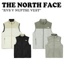 ノースフェイス 中綿ベスト THE NORTH FACE メンズ レディース RVS V NUPTSE VEST リバーシブル V ヌプシ ベスト CREAM ...