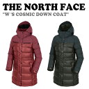 ノースフェイス ダウン THE NORTH FACE レディース W 039 S COSMIC DOWN COAT コズミック ダウンコート DARK OLIVE ダークオリーブ DARK RED ダークレッド NVC1DG82 ウェア 【中古】未使用品