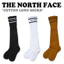 ノースフェイス 靴下 THE NORTH FACE レディース COTTON LONG SOCKS コットン ロング ソックス BLACK ブラック WHITE ホワイト BROWN S..