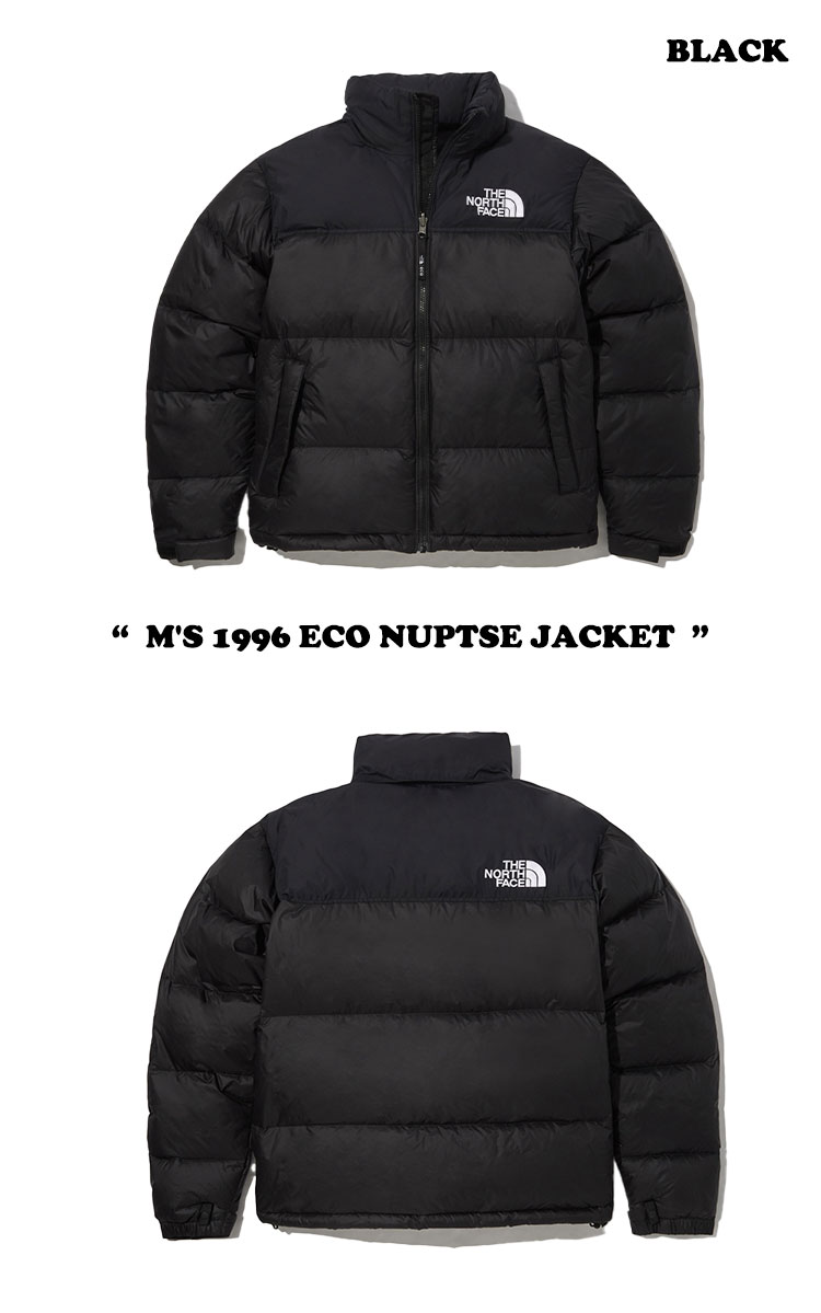 ノースフェイス ダウン THE NORTH FACE メンズ M'S 1996 ECO NUPTSE JACKET 1996エコ ヌプシジャケット BLACK ブラック NJ1DP05A ウェア 【中古】未使用品