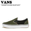 バンズ スニーカー VANS メンズ レディース COMFYCUSH SLIP-ON コンフィクッシュ スリッポン FORAGER BLACK フォレジャー ブラック VN0A7TNMBML シューズ未使用品