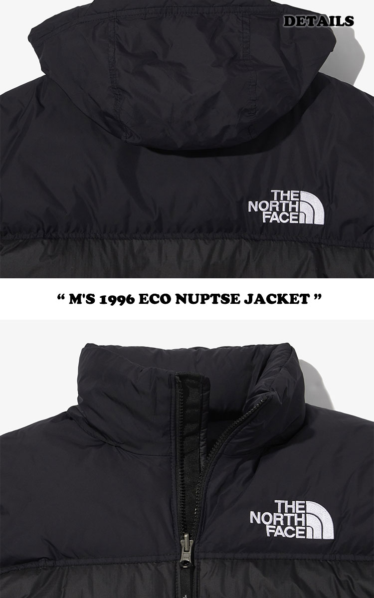 ノースフェイス ダウン THE NORTH FACE メンズ M'S 1996 ECO NUPTSE JACKET 1996エコ ヌプシジャケット BLACK ブラック NJ1DP05A ウェア 【中古】未使用品