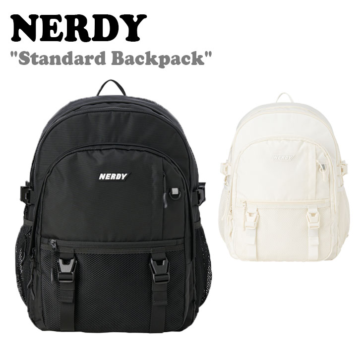 mfB obOpbN NERDY Standard Backpack X^_[hobNpbN BLACK CREAM PNES23AA030101/0201 mfB[ obO