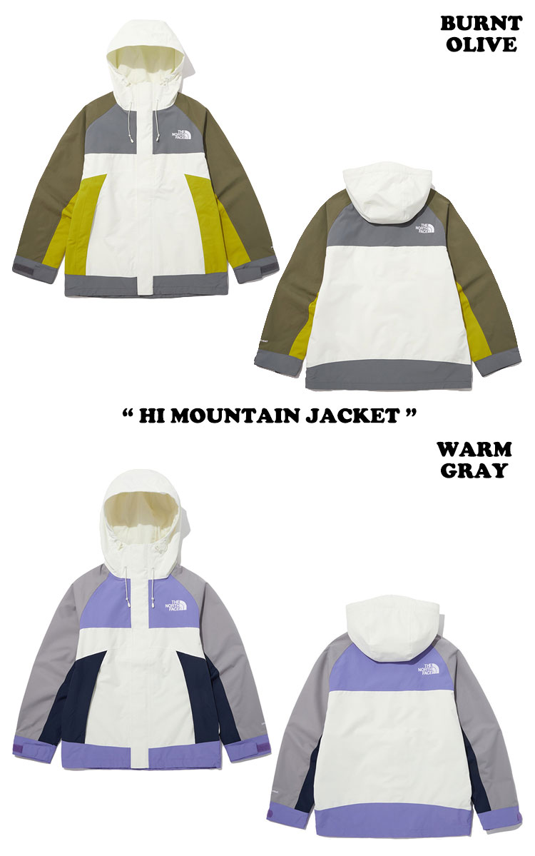 ノースフェイス ジャケット THE NORTH FACE メンズ レディース HI MOUNTAIN JACKET ハイ マウンテンジャケット SLATE KHAKI スレートカーキ BURNT OLIVE バーント オリーブ BLACK ブラック WARM GRAY ウォーム グレー NJ2HP09A/B/C/D ウェア 【中古】未使用品