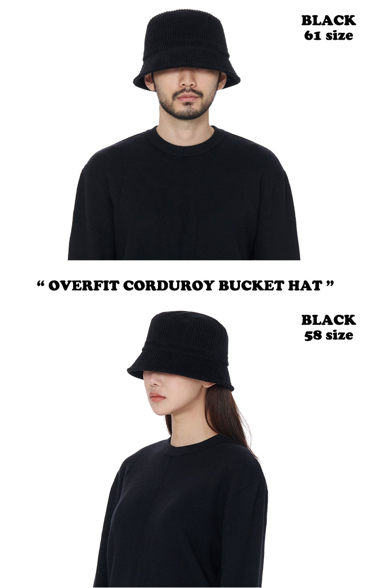 ルオエスパック バケットハット LUOESPAC 正規販売店 OVERFIT CORDUROY BUCKET HAT...