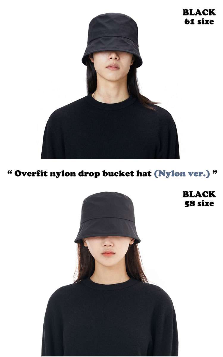 ルオエスパック バケットハット LUOESPAC 正規販売店 Overfit nylon drop bucket h...