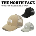 ノースフェイス キャップ THE NORTH FACE メンズ レディース COTTON MESH HARD CAP コットン メッシュ ハードキャップ BLA...