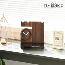 タイムデコ 置き時計 TIMEDECO 正規販売店 Table Ware Clock インテリア テーブルウェア 卓上時計 Walnut ウォルナット おしゃれ インテリア雑貨 韓国雑貨 3375917 ACC