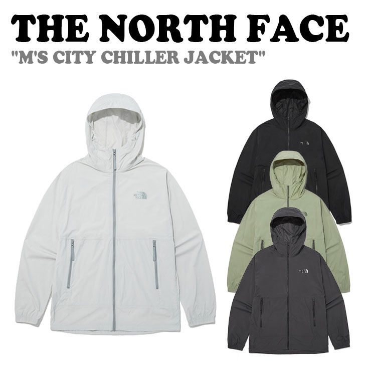 乐天商城 - ノースフェイス ジャケット THE NORTH FACE メンズ M'S CITY CHILLER JACKET シティー チラージャケット BLACK ブラック ICY GRAY アイスグレー TEA ティー DARK GRAY ダークグレー NJ3LP01A/B/C/D ウェア 【中古】未使用品