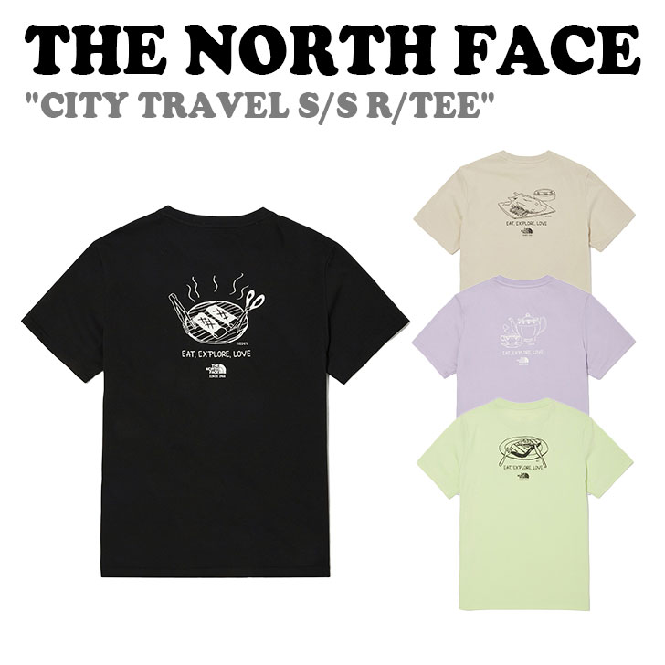樂天商城 - ノースフェイス Tシャツ THE NORTH FACE CITY TRAVEL S/S R/TEE シティー トラベル ショートスリーブ ラウンドT 全4色 NT7UN18A/C/D/E 半袖 ウェア 【中古】未使用品