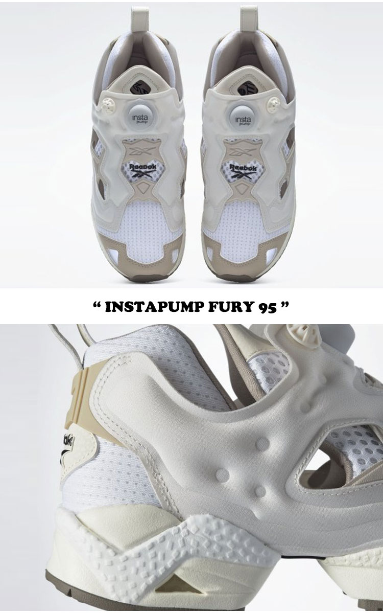 リーボック スニーカー REEBOK メンズ レディース INSTAPUMP FURY 95 インスタポンプ フューリー 95 BEIGE ベージュ GZ2185 RESO2FR2UP2 シューズ