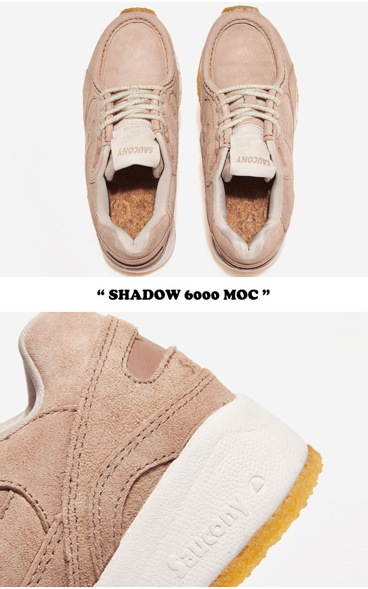 サッカニー スニーカー SAUCONY メンズ レディース SHADOW 6000 MOC シャドウ 6000 MOC SAND サンド S70706-1 シューズ