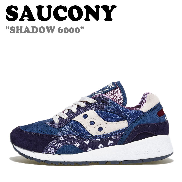 Rakuten - サッカニー スニーカー SAUCONY メンズ SHADOW 6000 シャドウ 6000 PAISLEY ペイズリー S70724-1 シューズ