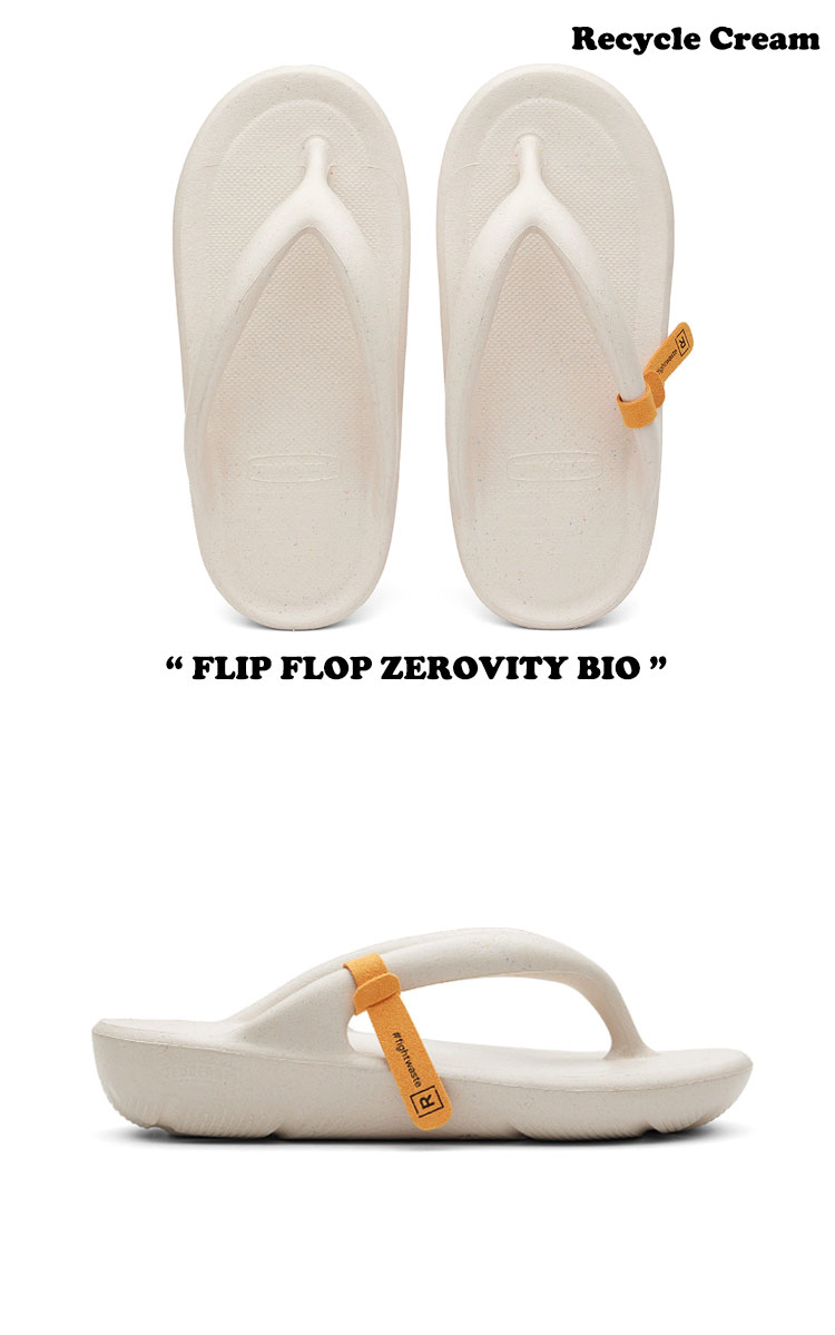 トー＆トー サンダル TAW＆TOE メンズ レディース FLIP FLOP ZEROVITY BIO フリップ フロップ ゼロビティ バイオ RECYCLE CREAM リサイクル クリーム RECYCLE GREEN リサイクル グリーン RFF6002CRZ RFF6002SGZ シューズ