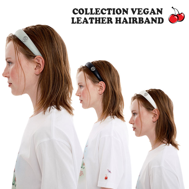 륷 إХ KIRSH Ź COLLECTION VEGAN LEATHER HAIRBAND 쥯 ӡ 쥶 إ Х MINT ߥ BLACK ֥å IVORY ܥ꡼ KCRMAAC540M ACC