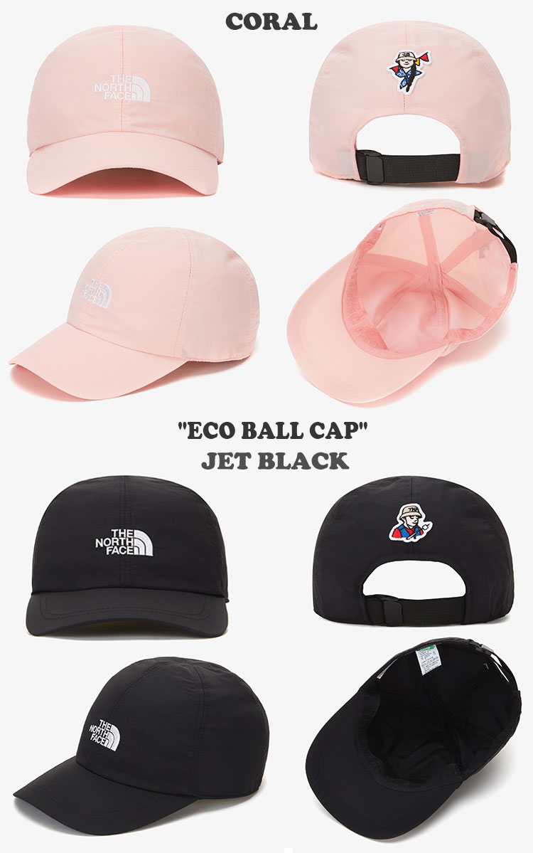 ノースフェイス キャップ THE NORTHF FACE メンズ レディース ECO BALL CAP エコ ボールキャップ ライム ブラック コーラル ジェットブラック ブラックフォレスト ホワイトサンド NE3CN01A/B/C/D/E/F ACC 【中古】未使用品