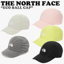 ノースフェイス キャップ THE NORTHF FACE メンズ レディース ECO BALL CAP エコ ボールキャップ ライム ブラック コーラル ジェッ...