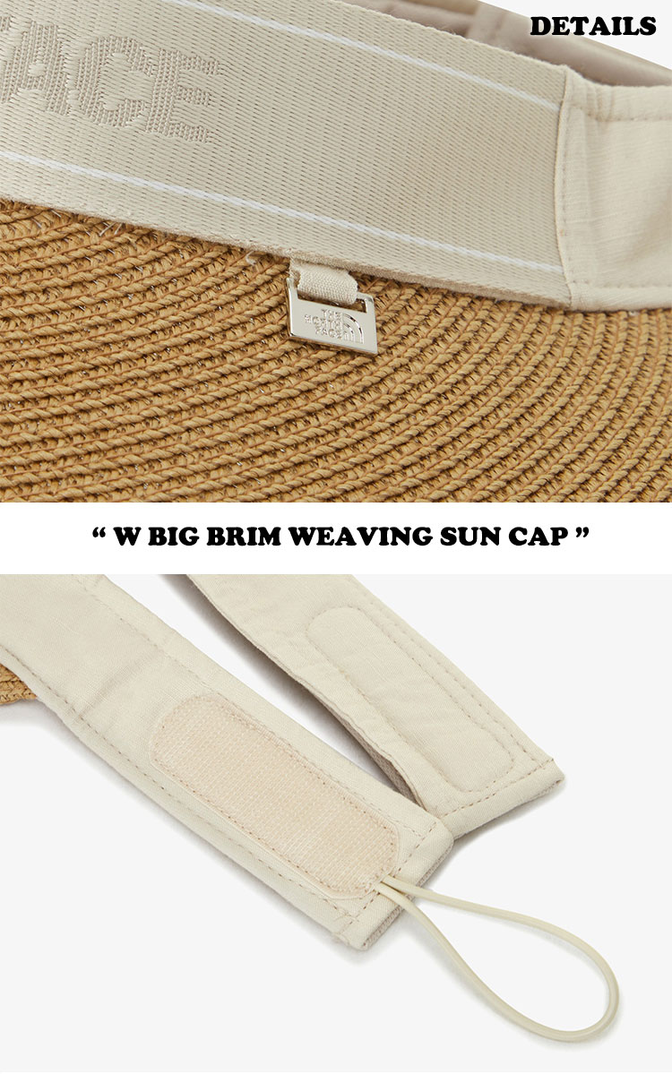 �Ρ����ե����� ����å� THE NORTH FACE ��ǥ����� W BIG BRIM WEAVING SUN CAP �ӥå� �֥�� �������ӥ� ���󥭥�å� LIGHT BEIGE �饤�� �١����� BLACK �֥�å� NE3CP10A/B ACC ����š�̤������