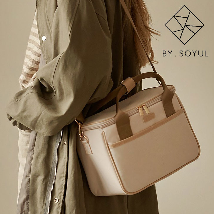 Х ȡȥХå BY.SOYUL Ź ǥ Picnic Cooler Bag ԥ˥å 顼Хå BEIGE ١ Хå