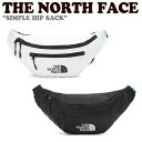 m[XtFCX EGXg|[` THE NORTH FACE Y fB[X SIMPLE HIP SACK Vv qbv TbN BLACK ubN WHITE zCg NN2HP02A/C obO yÁzgpi