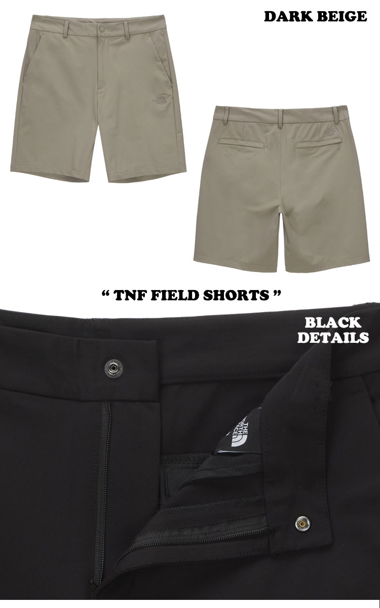 ノースフェイス ハーフパンツ THE NORTH FACE メンズ レディース TNF FIELD SHORTS フィールド ショーツ BLACK ブラック DARK NAVY ダークネイビー DARK BEIGE ダークベージュ NS6KN00A/B/C ウェア 【中古】未使用品