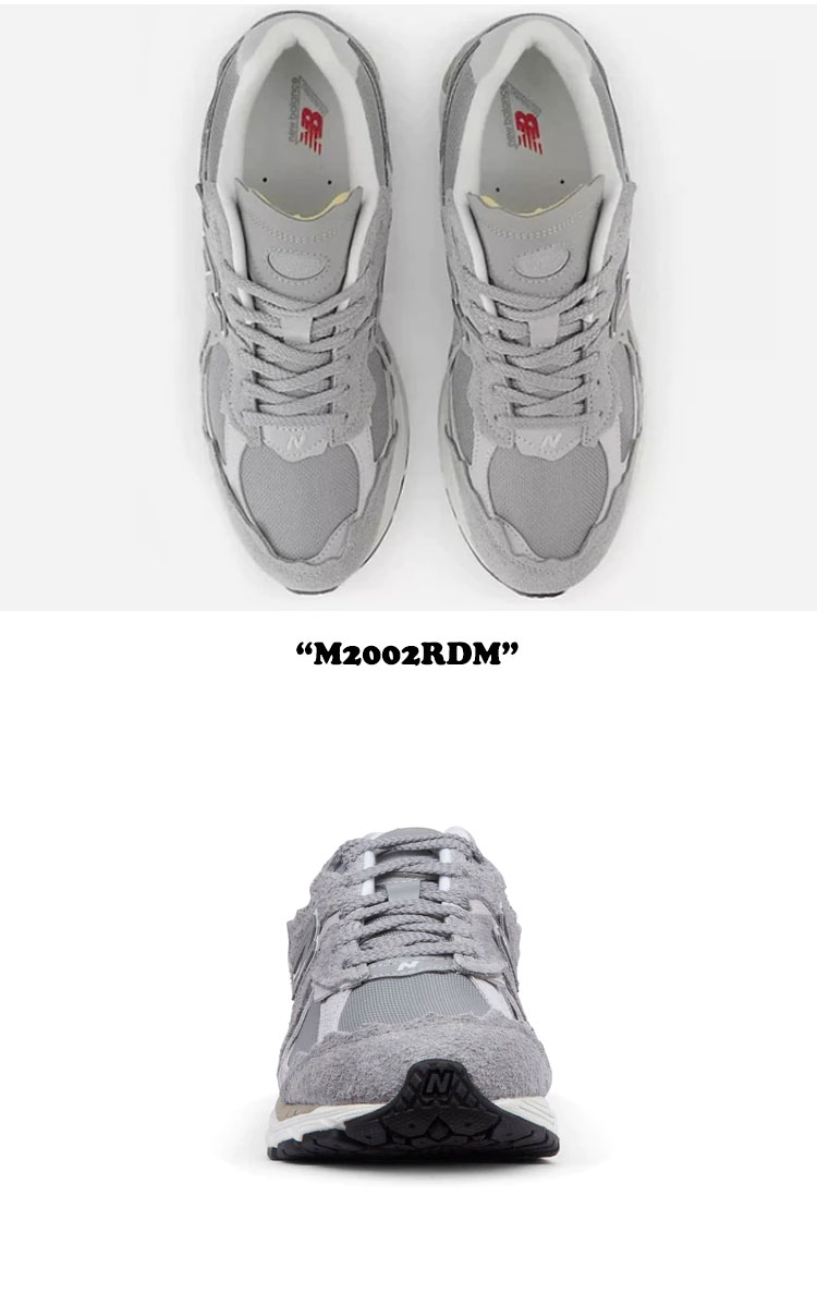ニューバランス 2002 スニーカー NEW BALANCE メンズ レディース M2002 RDM GRAY グレー M2002RDM シューズ 【中古】未使用品