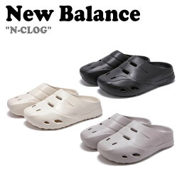 ニューバランス サンダル NEW BALANCE メンズ レディース N-CLOG クロッグ BLACK ブラック IVORY アイボリー GRAY グレー SD5501BK/IV/GR NBRJCS412B/412I/410G シューズ【中古】未使用品