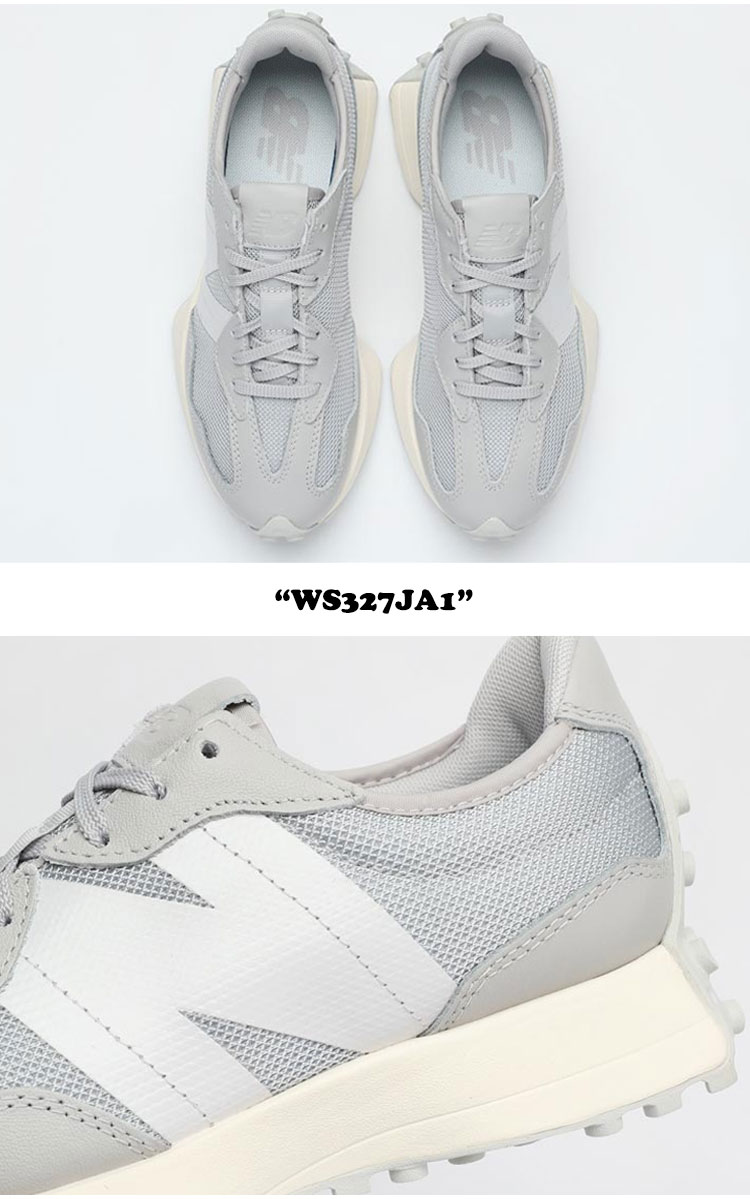 ニューバランス 327 スニーカー NEW BALANCE メンズ レディース WS327 JA1 GRAY グレー WS327JA1 シューズ 【中古】未使用品