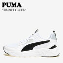 v[} Xj[J[ PUMA Y fB[X TRINITY LITE gjeB Cg WHITE zCg BLACK ubN COOL LIGHT GRAY N[CgO[ 38929202 V[Y yÁzgpi