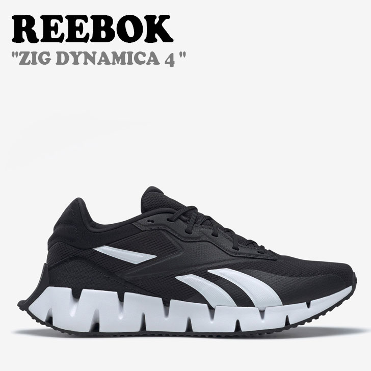 リーボック リーボック スニーカー REEBOK メンズ レディース ZIG DYNAMICA 4 ジグ ダイナミカ4 BLACK ブラック WHITE ホワイト HR0931 RESO3EE2UBAT シューズ