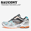 TbJj[ Xj[J[ SAUCONY Y PROGRID TRIUMPH 4 OG vObVu gCAt 4 OG WHITE zCg SILVER Vo[ S20845-05 V[Y