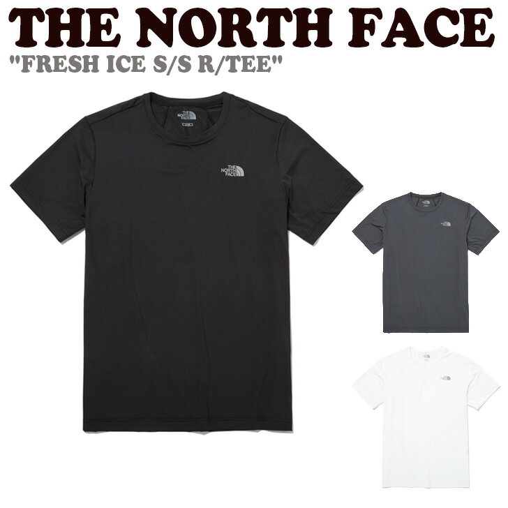 Rakuten - ノースフェイス Tシャツ THE NORTH FACE メンズ レディース FRESH ICE S/S R/TEE フレッシュ アイス ショートスリーブ ラウンドTEE BLACK ブラック DARK GRAY ダーク グレー WHITE ホワイト NT7UP03J/K/L ウェア 【中古】未使用品