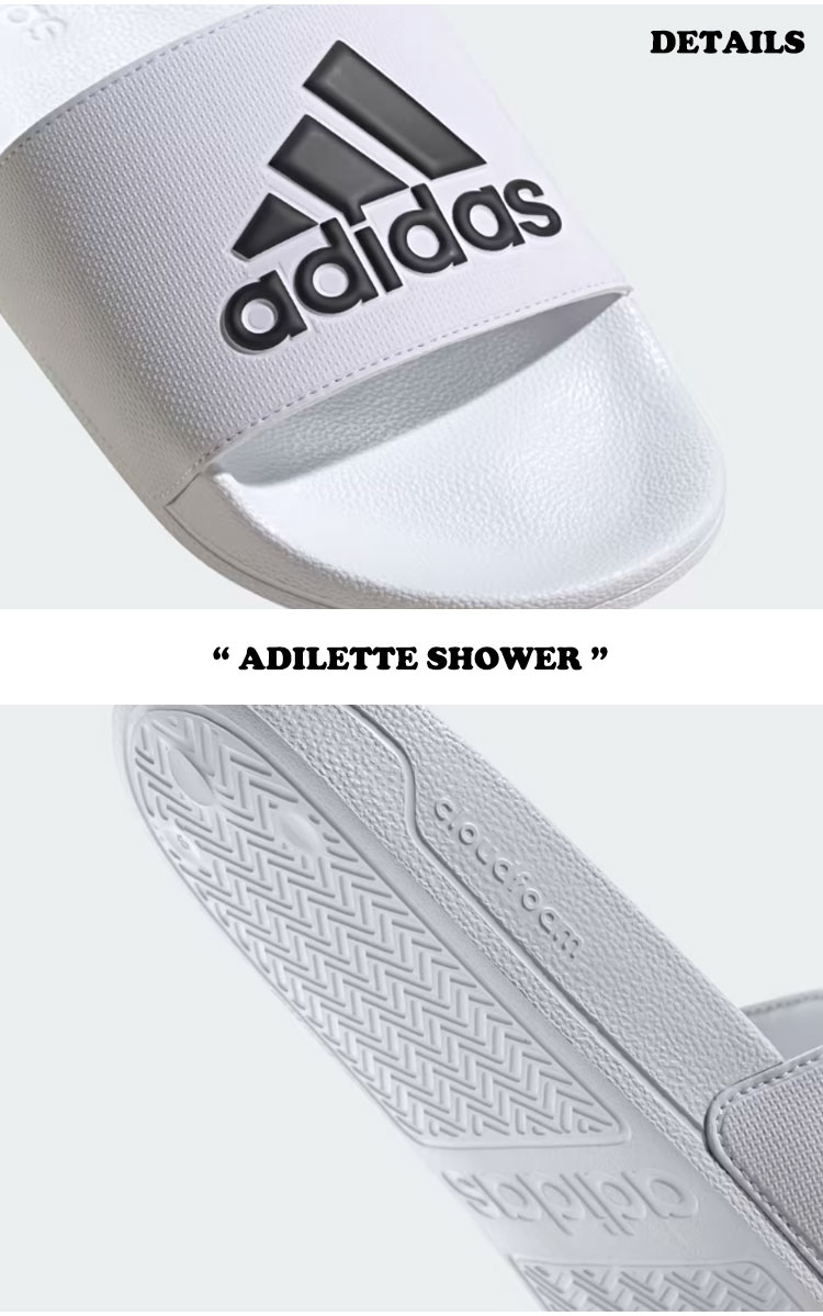 ���ǥ����� ������� adidas ��� ��ǥ����� ADILETTE SHOWER ���ǥ���å� ���� CLOUD WHITE ���饦�� �ۥ磻�� CORE BLACK ���� �֥�å� GZ3775 FLADDS2U12 ���塼�� ����š�̤������
