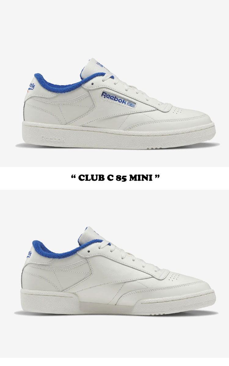 リーボック スニーカー REEBOK メンズ レディース CLUB C 85 MINI クラブ C 85 ミニ VECTOR BLUE ベクターブルー IE9388 RESO3ECAUB2 シューズ