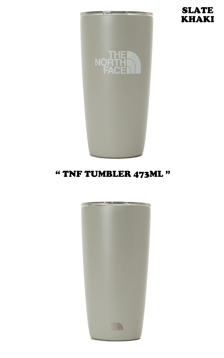 ノースフェイス タンブラー THE NORTH FACE メンズ レディース TNF TUMBLER 473ML TNFタンブラー GOLD YELLOW ゴールドイエロー SLATE KHAKI スレートカーキ NA5CP71A/B ACC 【中古】未使用品