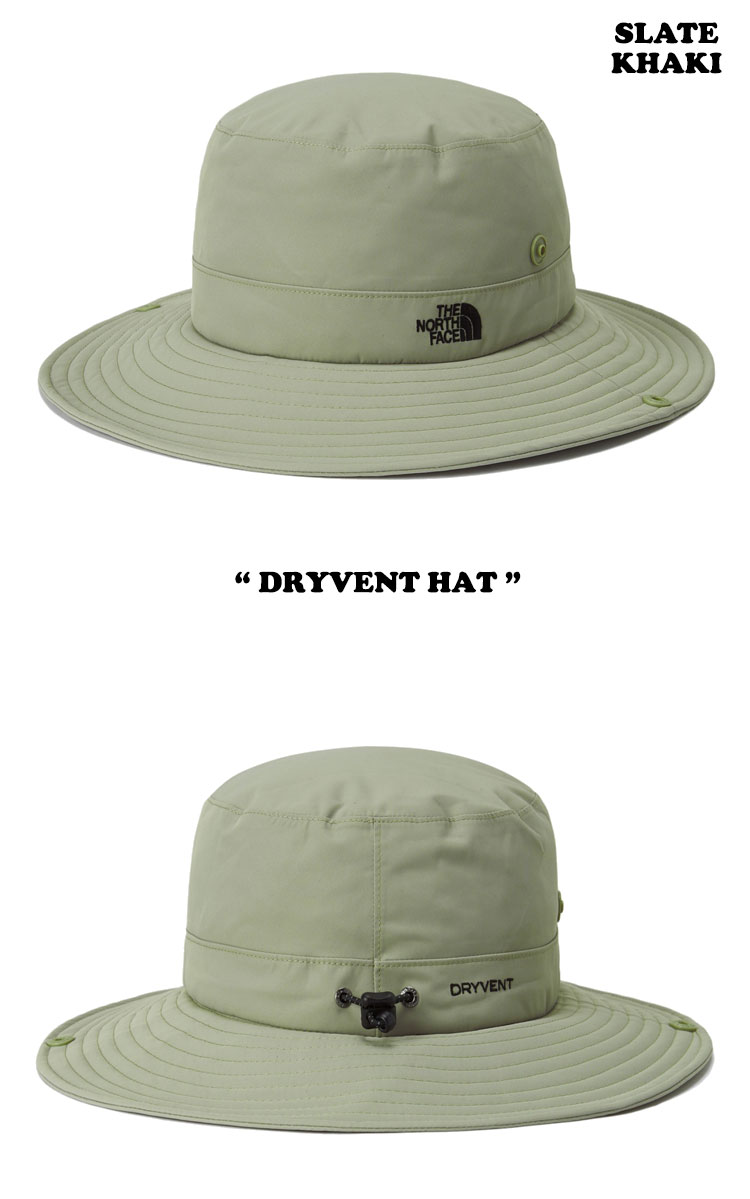 ノースフェイス ハット THE NORTH FACE メンズ レディース DRYVENT HAT ドライベントハット BLACK ブラック SLATE KHAKI スレートカーキ NE3HP14A/B ACC【中古】未使用品
