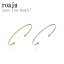 ロアジュ ブレスレット Roaju レディース pave line bangle パヴェ ライン バングル GOLD ゴールド WHITE ホワイト 114267 ACC