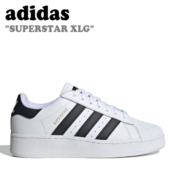 Rakuten - アディダス スニーカー adidas メンズ レディース SUPERSTAR XLG スーパースター xlg WHITE ホワイト BLACK ブラック IF9995 シューズ【中古】未使用品