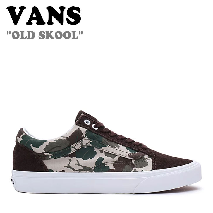 バンズ スニーカー VANS メンズ レディース OLD SKOOL オールド スクール MITCHELL CAMO ミッチェル カモ VN0007NT448 シューズ【中古】未使用品