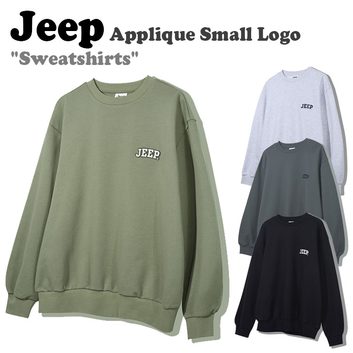 ★JEEP★SMALL LOGO SWEAT SHIRT★スモールロゴスウェットシャツ 楽天市場】ジープ(柄ロゴ)(スウェット・トレーナー|トップス