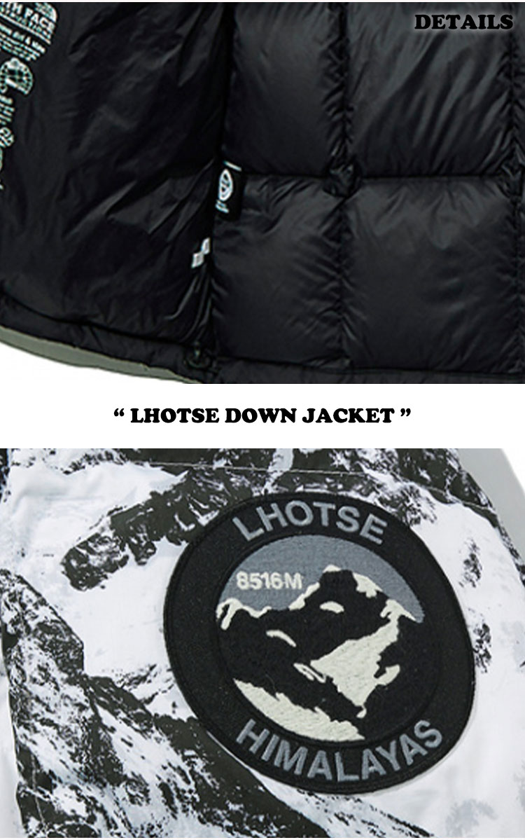 ノースフェイス 韓国 ジャケット THE NORTH FACE メンズ LHOTSE DOWN JACKET ローツェ ダウンジャケット NUTRAL GRAY ナチュラル グレー NJ1DL56C/NJ1DN57A ウェア【中古】未使用品