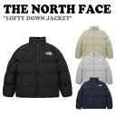 ノースフェイス 韓国 アウター THE NORTH FACE LOFTY DOWN JACKET ロフティー ダウン ジャケット BLACK ブラック DARK BEIGE ダークベージュ WARM GRAY ウォームグレー INK インク NJ1DP84A/B/C/D ウェア 【中古】未使用品