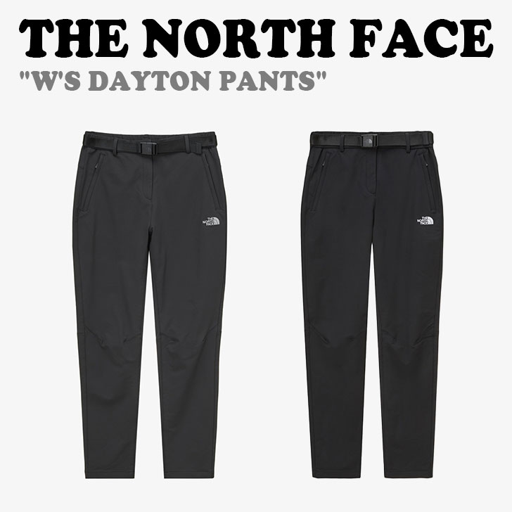 乐天商城 - ノースフェイス 韓国 ボトムス THE NORTH FACE レディース W'S DAYTON PANTS ウィメンズ デイトン パンツ BLACK ブラック CHARCOAL チャコール NP6NP90A/B ウェア【中古】未使用品