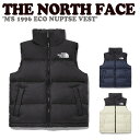 ノースフェイス 韓国 ベスト THE NORTH FACE メンズ レディース M'S 1996 ECO NUPTSE VEST エコ ヌプシベスト BLACK...