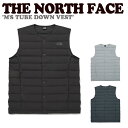 ノースフェイス 韓国 ベスト THE NORTH FACE メンズ レディース M'S TUBE DOWN VEST チューブ ダウンベスト BLACK ブラッ...